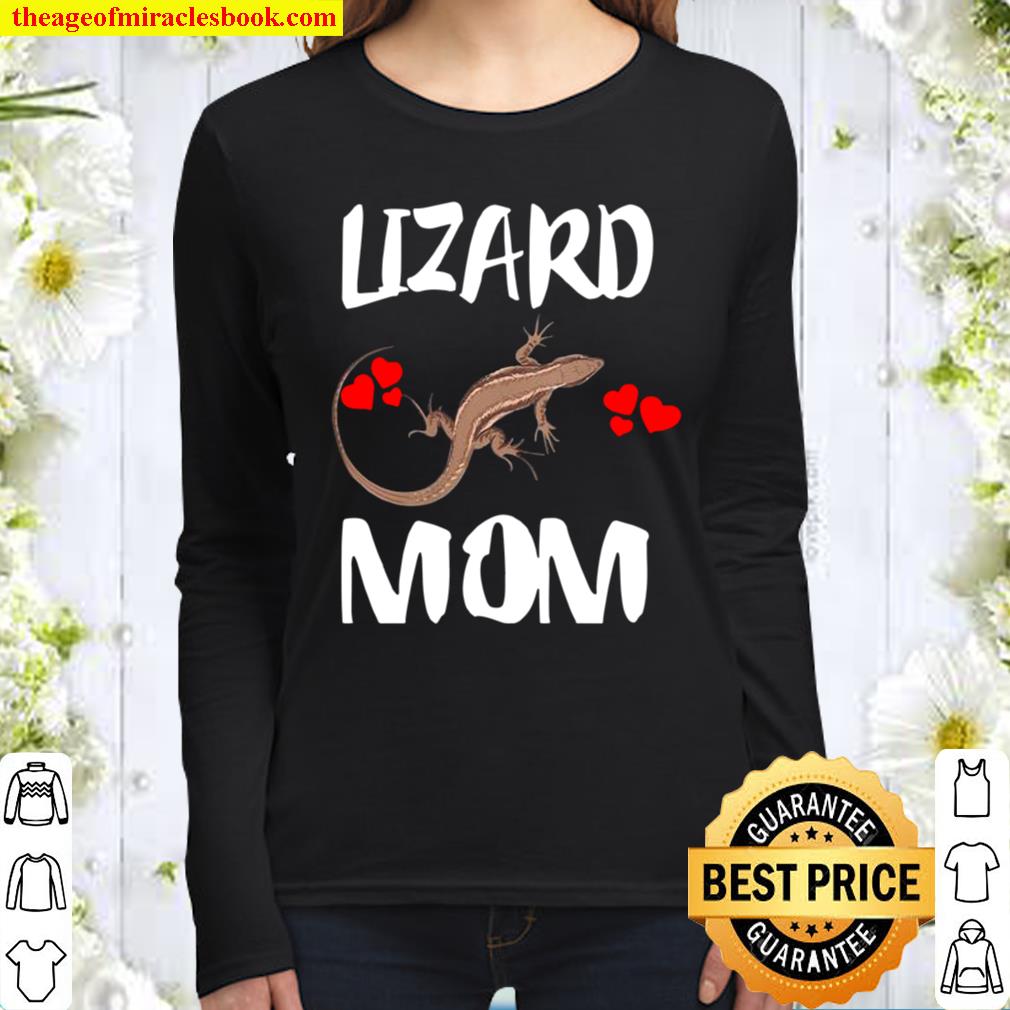 Womens Lizard Mom Reptile Women Long Sleeved