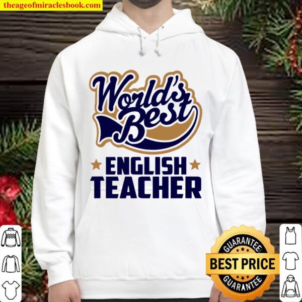 World’s Best English Teacher Hoodie