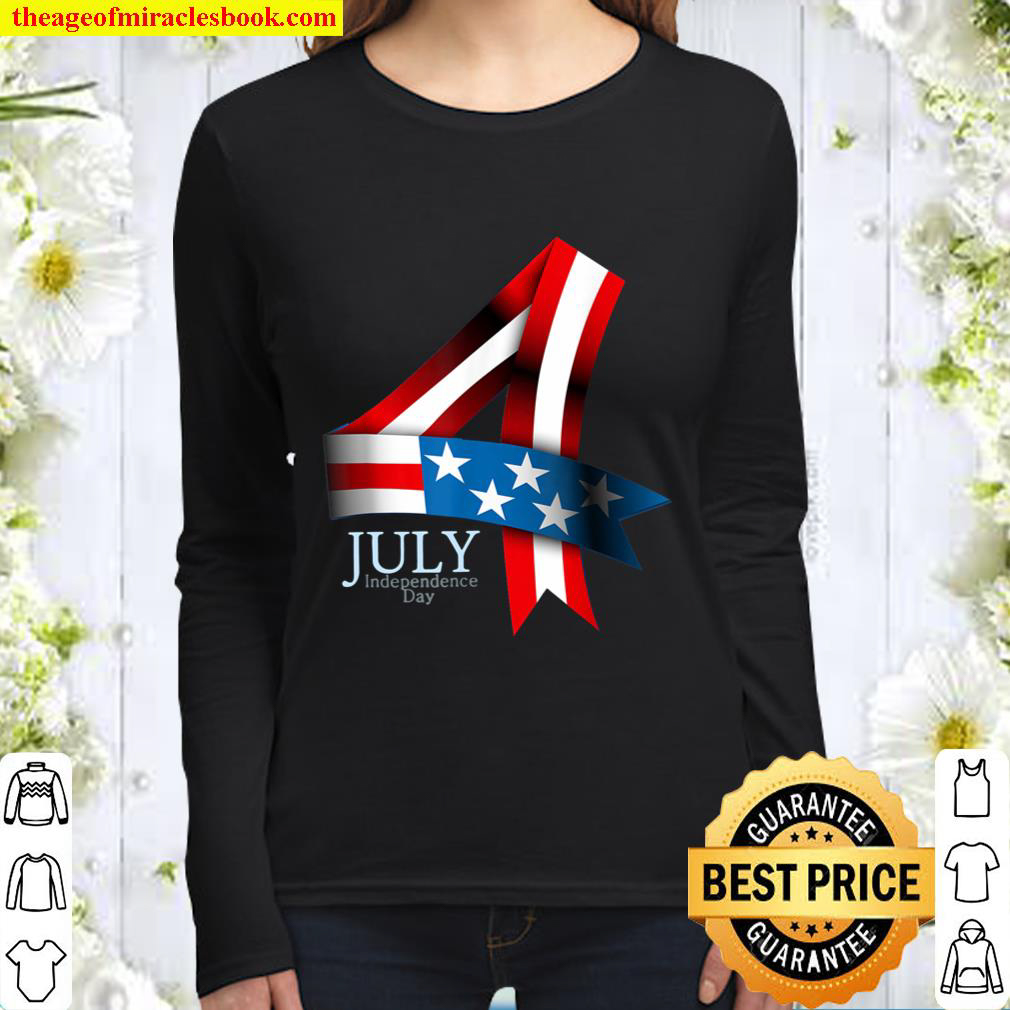 4 July 2019 Indepence Day Women Long Sleeved