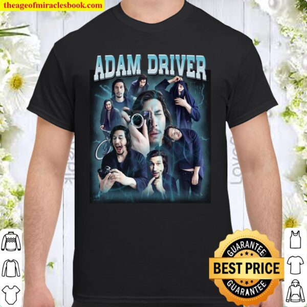Adam Driver Fan Adam Driver Adam Driver Printed Graphic Tee, RAP Hip-hop Shirt