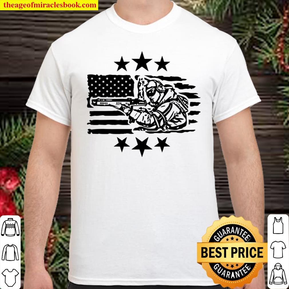 American Flag Army Shirt American Soldier 4th of July Outfit Proud Army Mom Deployment Gift Shirt