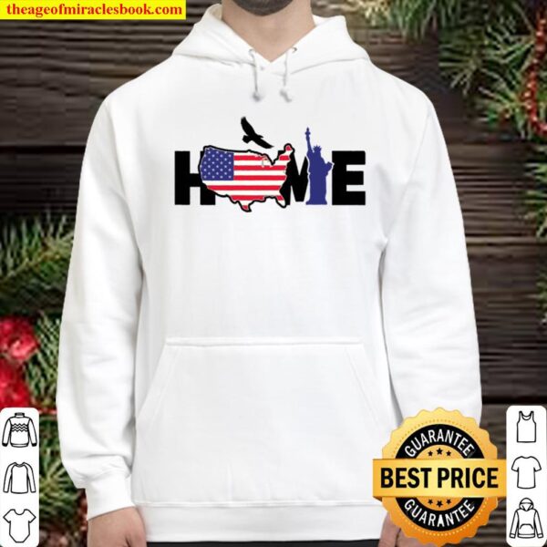 American United States Home Womens United States Hoodie
