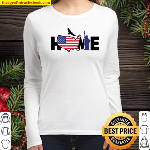 American United States Home Womens United States Women Long Sleeved