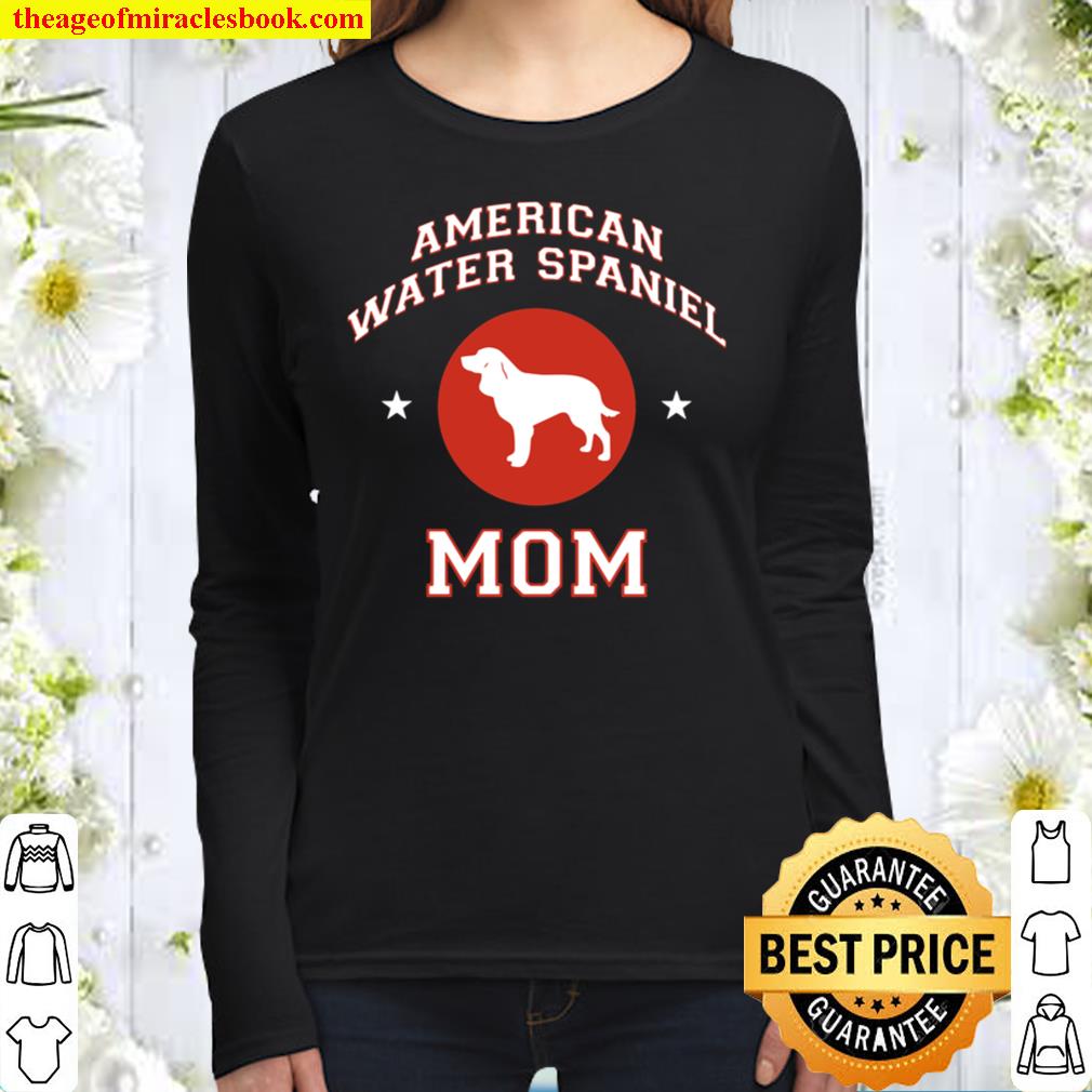 American Water Spaniel Mom Women Long Sleeved