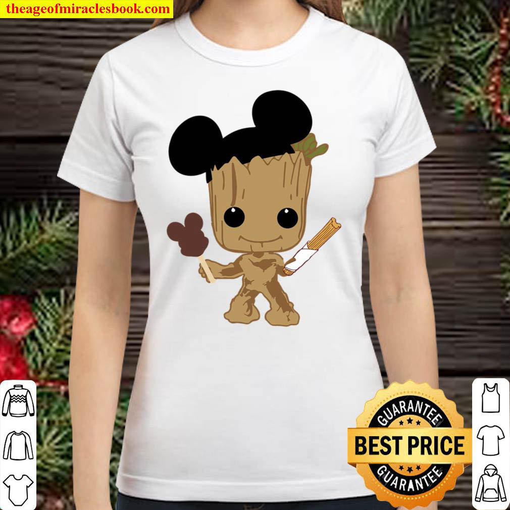 enz Uitvoerbaar Makkelijker maken Baby Groot Shirt, Groot Disney Ears Shirt, Marvel Comics Shirt