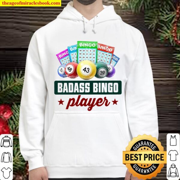 Badass Bingo Player Hoodie