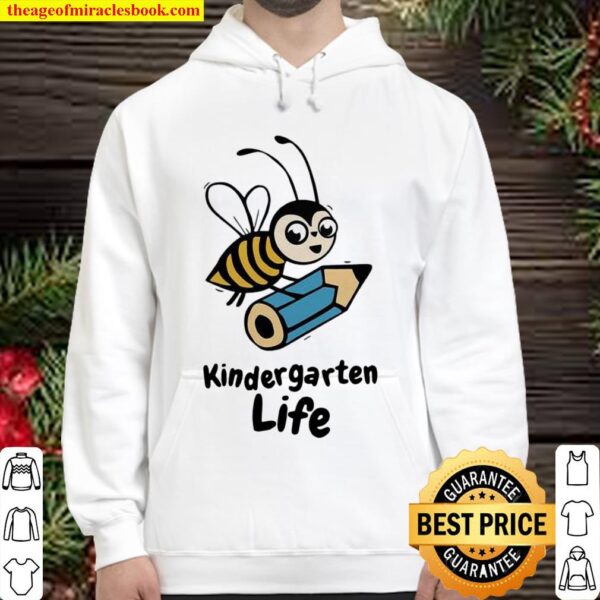 Bee Pencil Kindergarten Life Hoodie