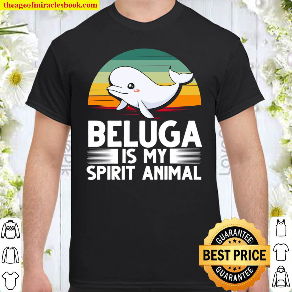 Beluga Whale Baby Animal Shirt