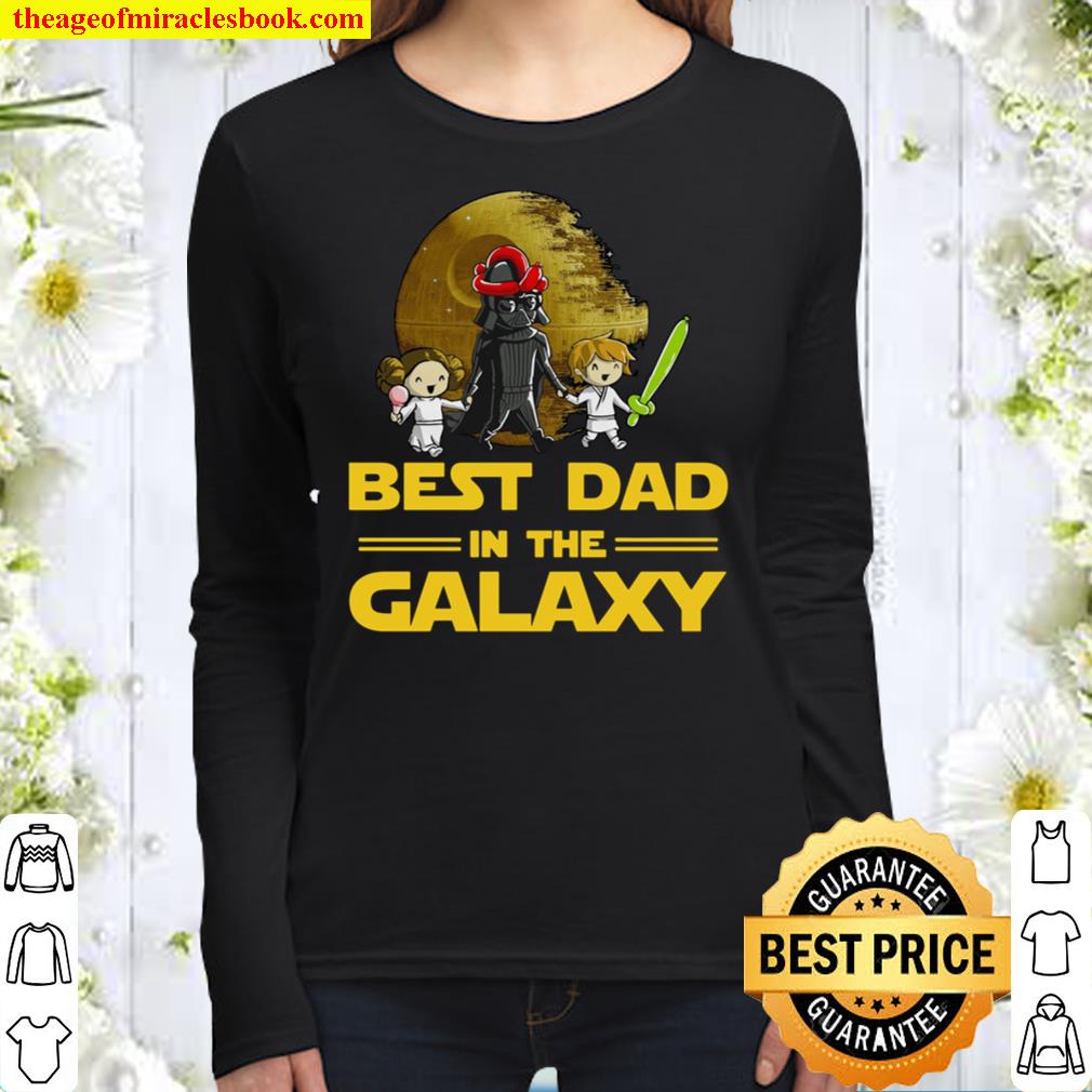 Best Dad In The Galaxy Women Long Sleeved