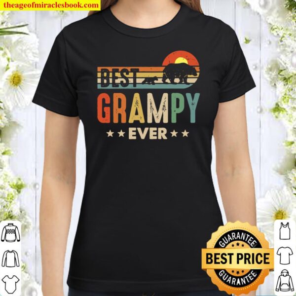 Best Grampy Ever Shirt For Men Vintage Classic Women T-Shirt