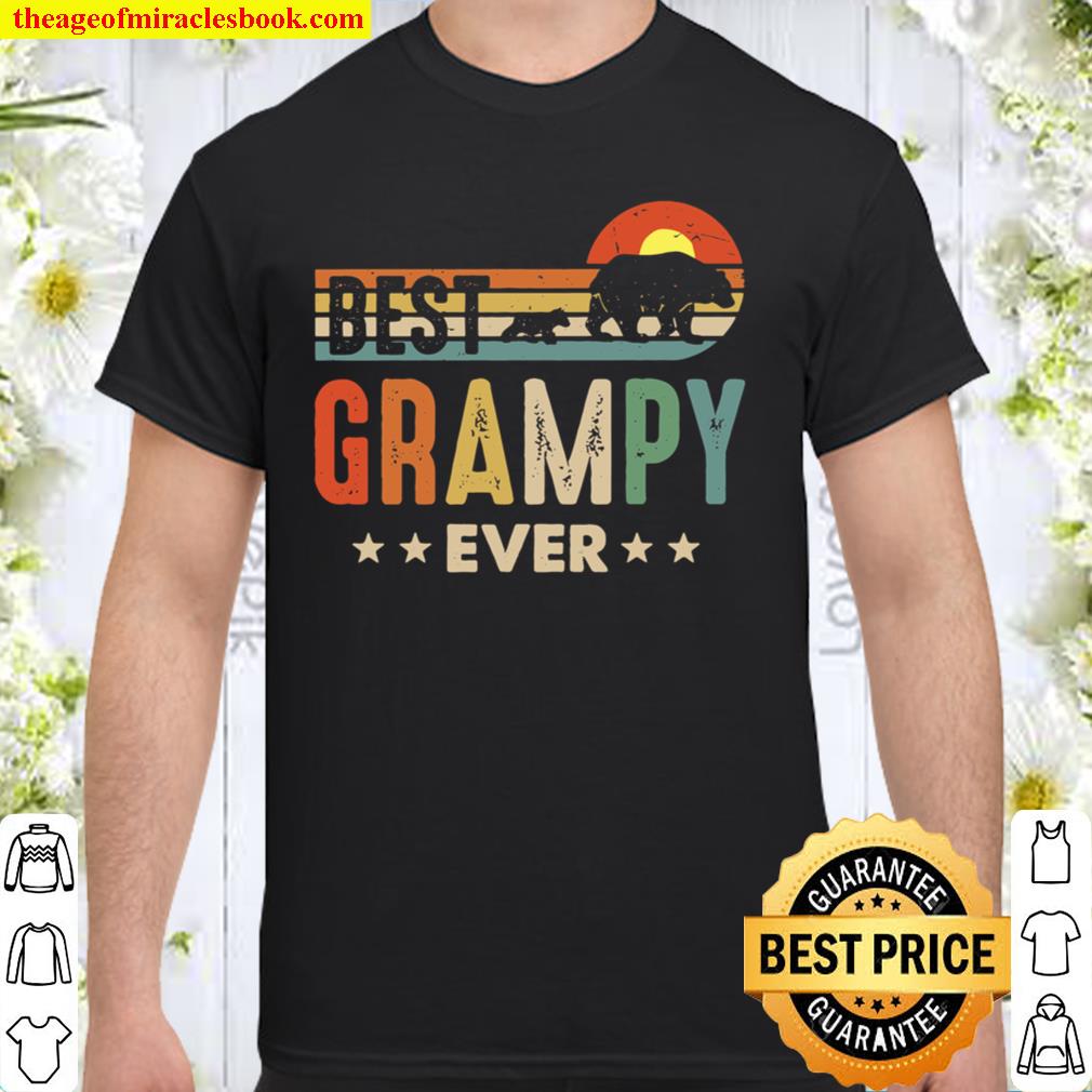 Best Grampy Ever Shirt For Men Vintage shirt, Hoodie, Long Sleeved, SweatShirt
