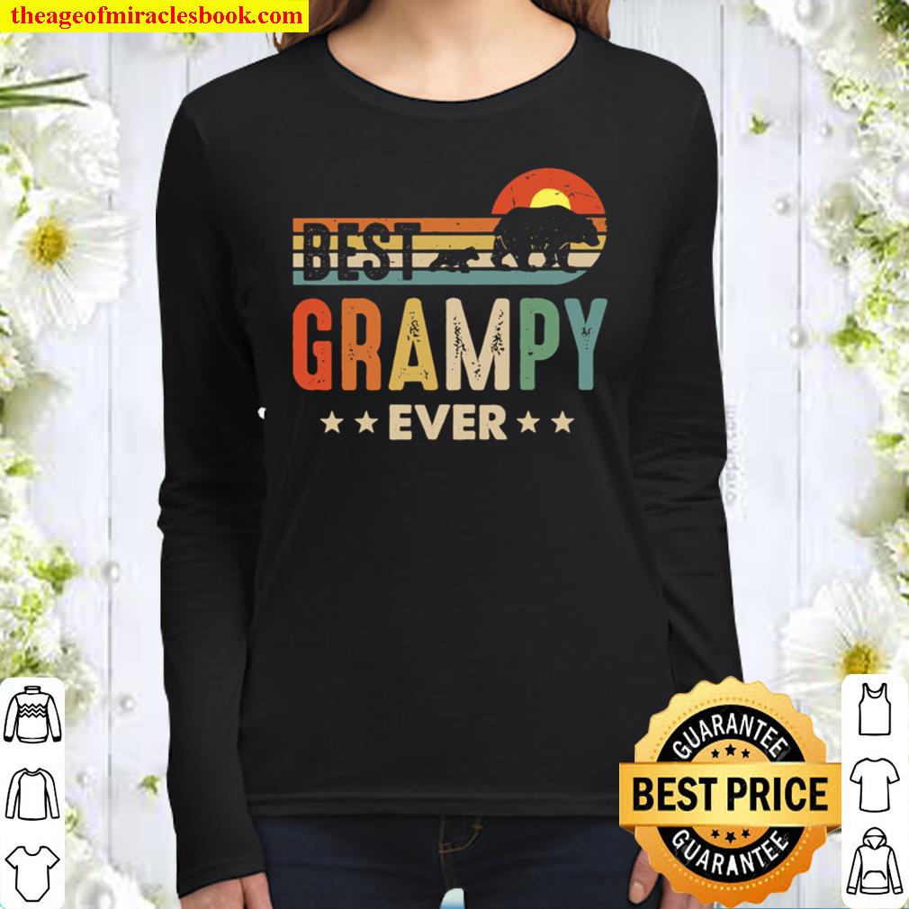 Best Grampy Ever Shirt For Men Vintage Women Long Sleeved