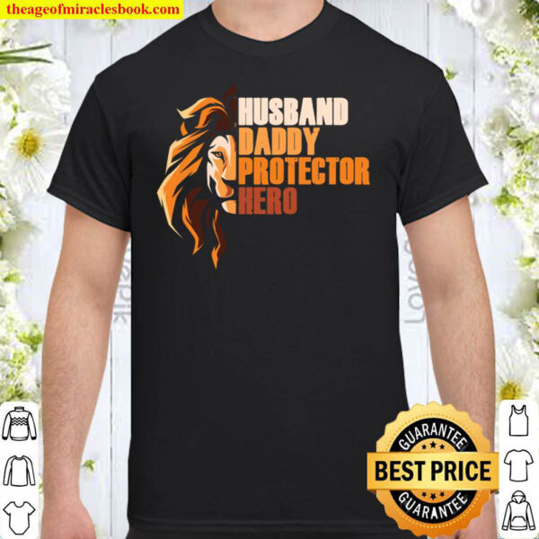 Bester Papa Husband Daddy Protector Hero Pullover Shirt