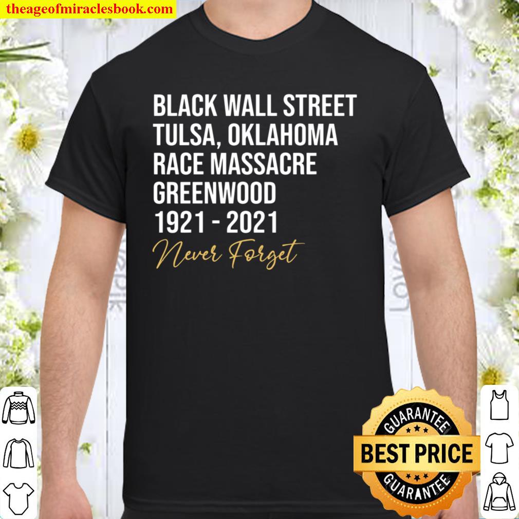 Black Wall Street Tulsa African American - Black History Shirt