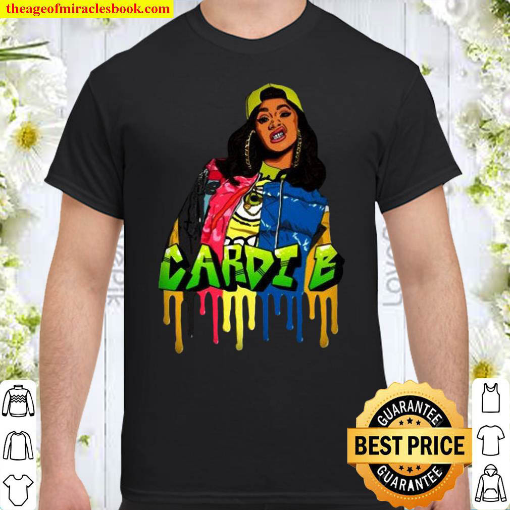 Official Cardi B American Rapper Songwriter Actress T Shirt