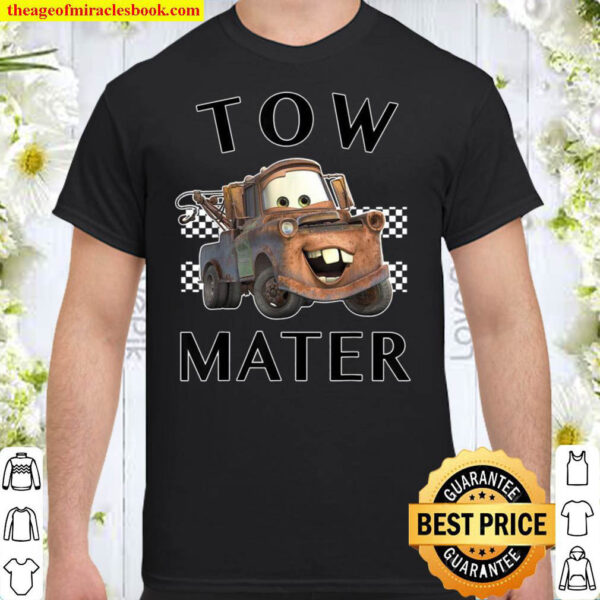 Cars McQueen Shirt Cars Tow Mater Finish Graphic Shirt