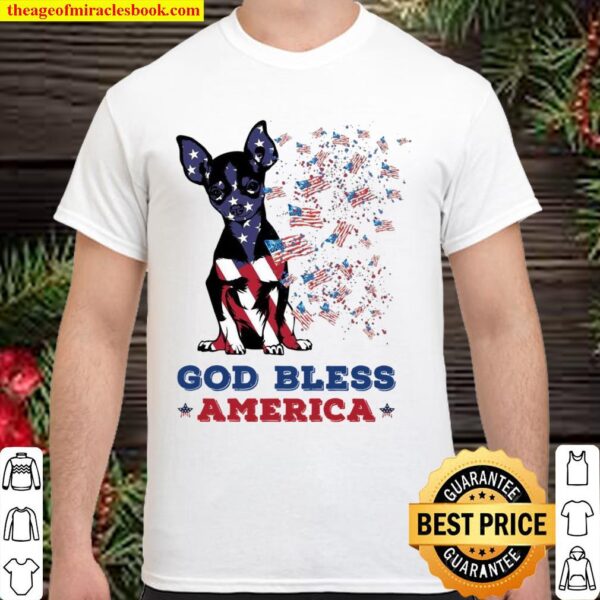Chihuahua God Bless America Shirt