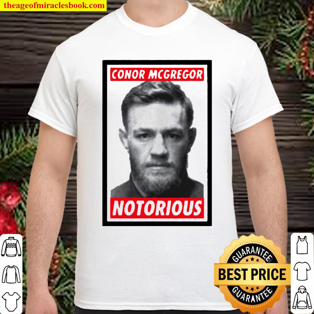 Conor McGregor Notorious boxer shirt