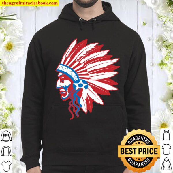 Cool Native American USA Funny US Flag Indian Pride Gift Hoodie
