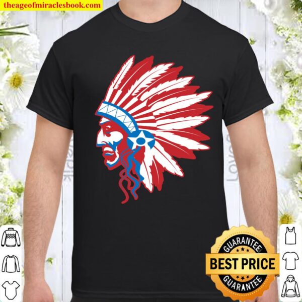 Cool Native American USA Funny US Flag Indian Pride Gift Shirt
