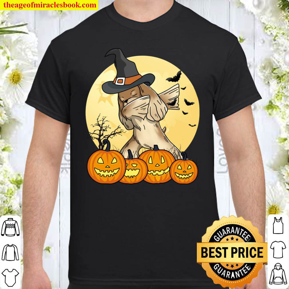 Dabbing Cocker Spaniel Dab Dance Funny Dog Halloween Shirt