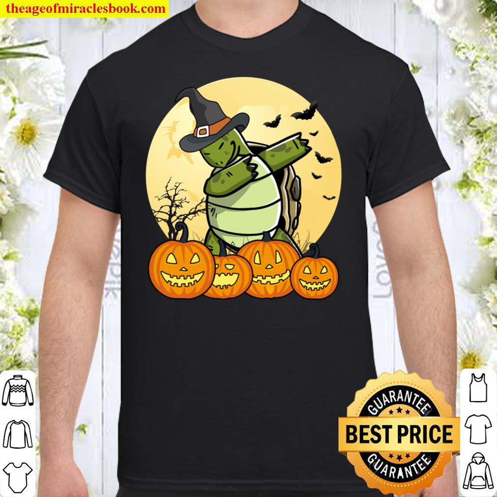 Dabbing Tortoise Dab Dance Funny Pet Halloween Gift SHIRT