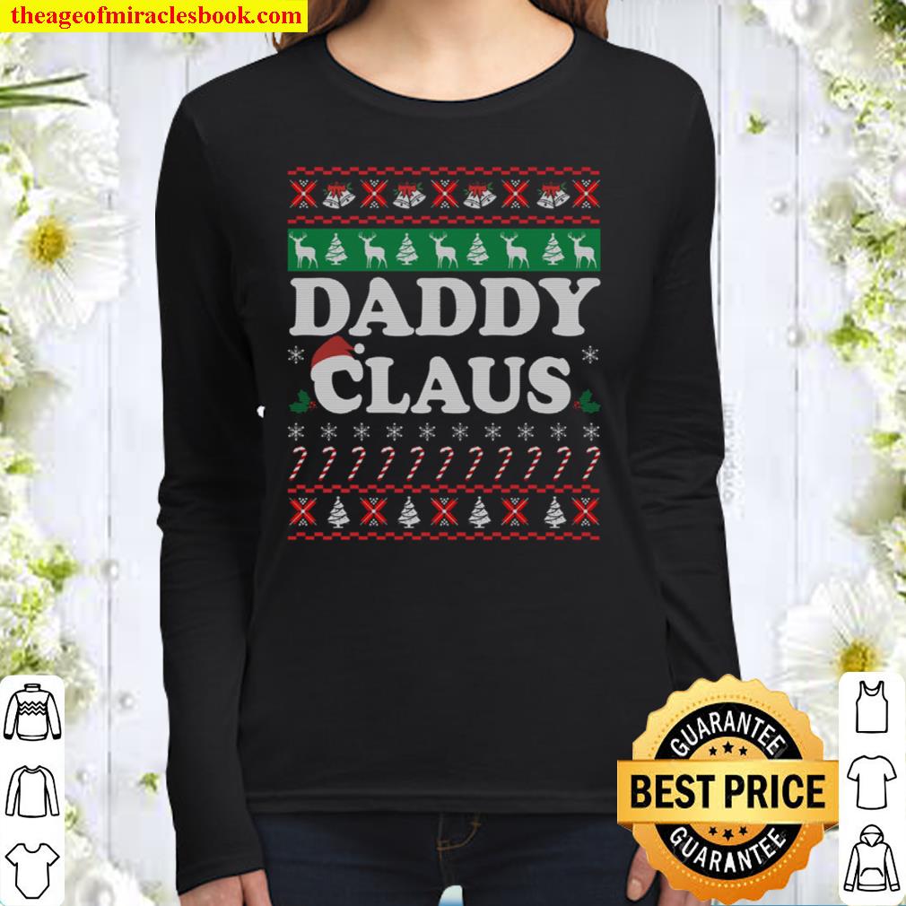 Daddy Claus Christmas Gifts For Dad - Xmas Gifts For Father Women Long Sleeved