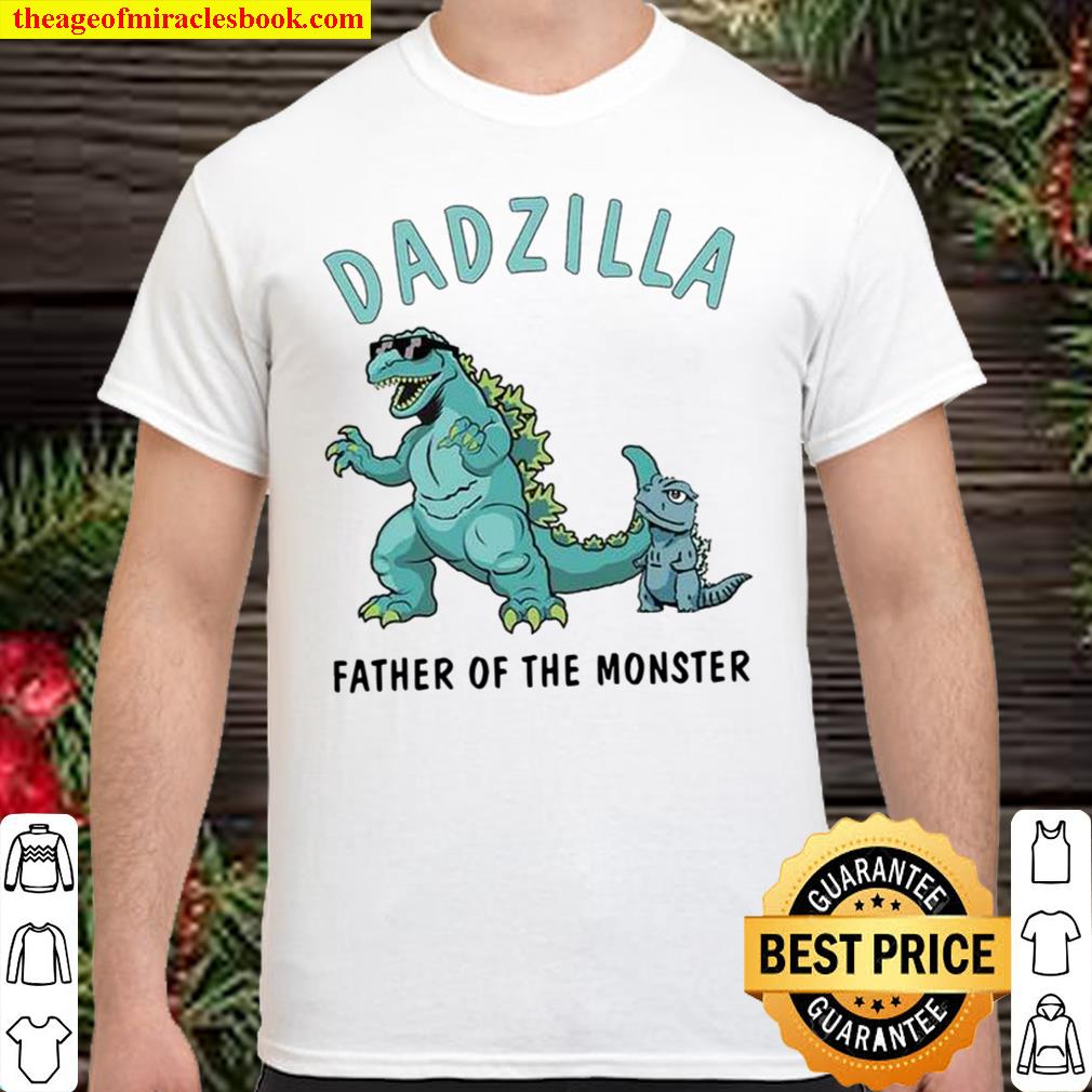 Dadzilla Father Of The Monsters Father’s Day Shirt, Hoodie, Long Sleeved, SweatShirt