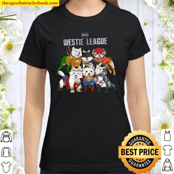 Dog Westie League Classic Women T-Shirt