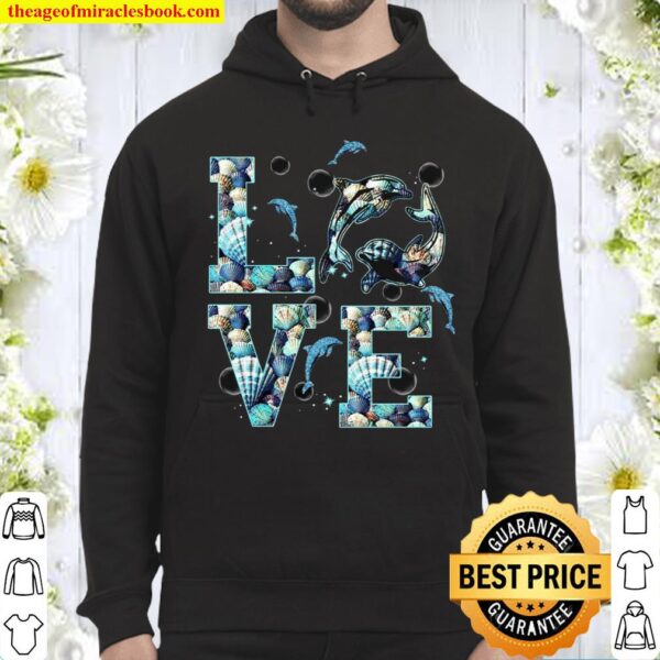 Dolphin Love Ocean Hoodie