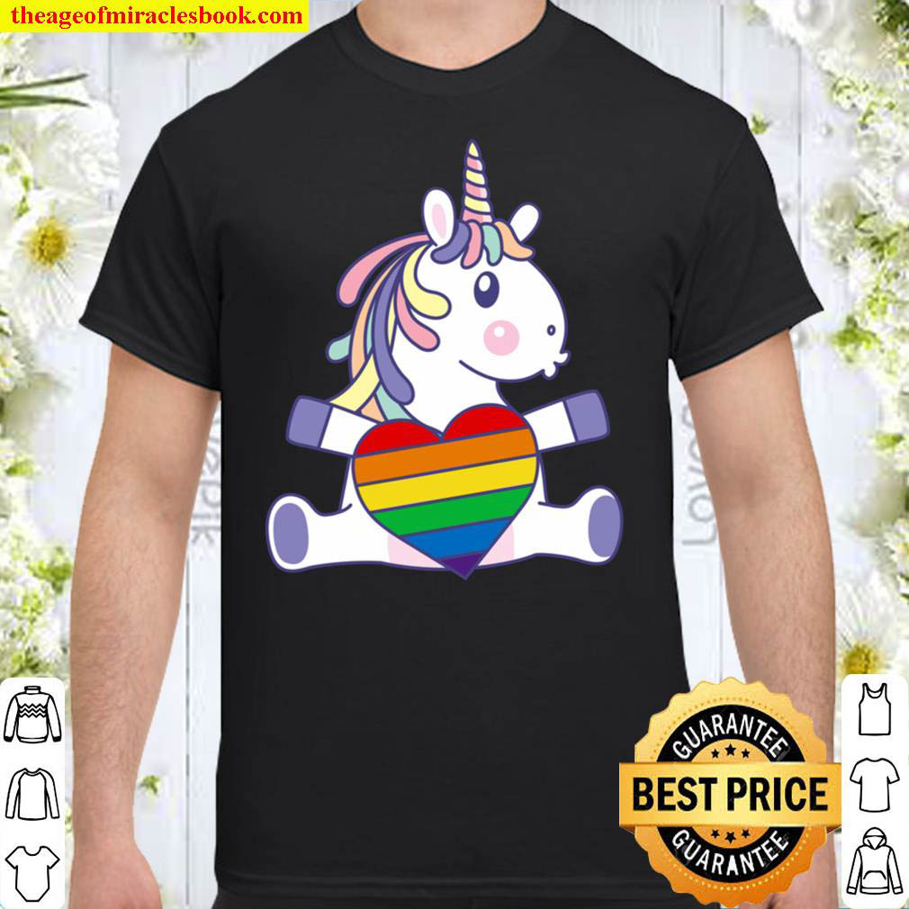 Einhorn Regenbogen I Gay Schwul Homosexuel Pride Trans LGBT Shirt