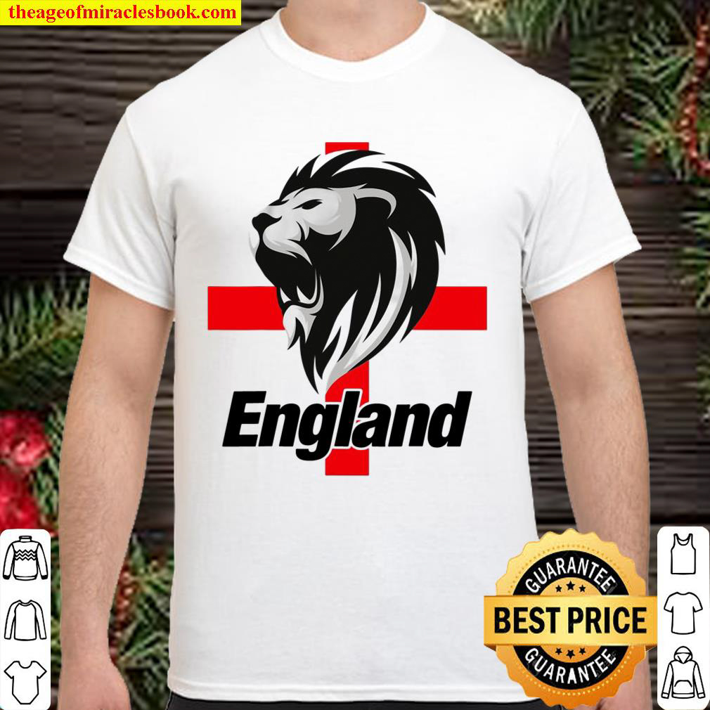 England Football English Soccer Team St George Lion Euro Shirt