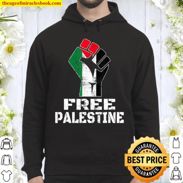 FREE PALESTINE Palestinian Flag Hoodie