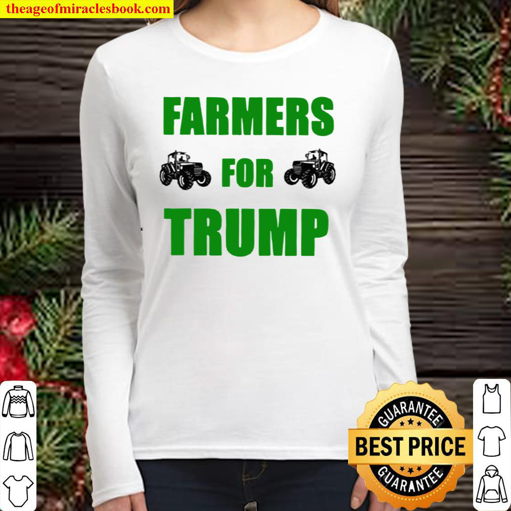 Farmers For Trump Women Long Sleeved