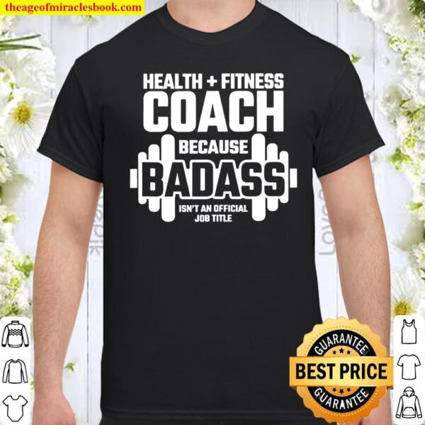 Fitness Instructor Personal Trainer Health Fitness Coach Shirt