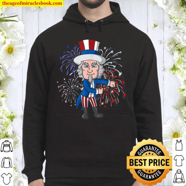Flossing Uncle Sam T-Shirt Floss Like A Boss 4th of July Hoodie