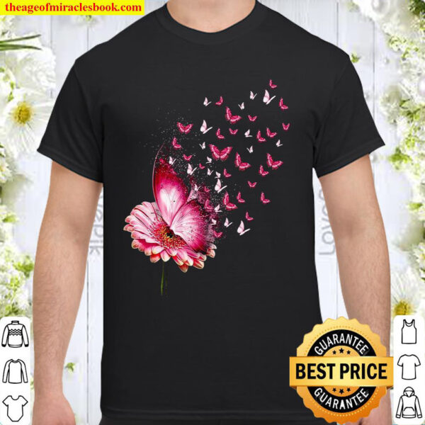 Flower And Butterfly Shirt