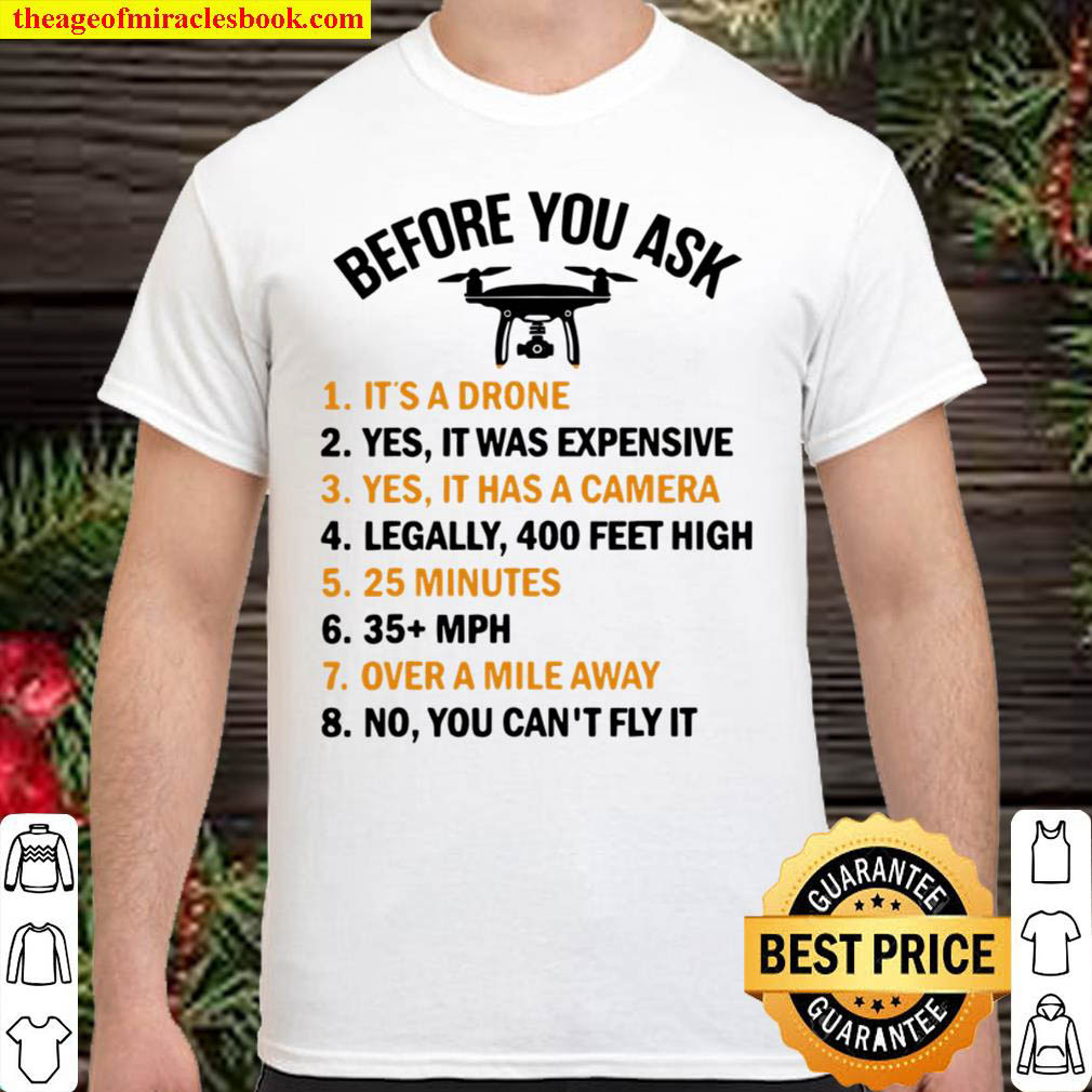 Official Flycam before you ask shirt