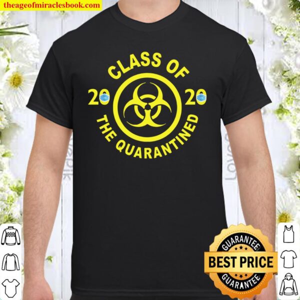 Funny Senior Class Of 2020 The Quarantined Graduation Social Distancin Shirt