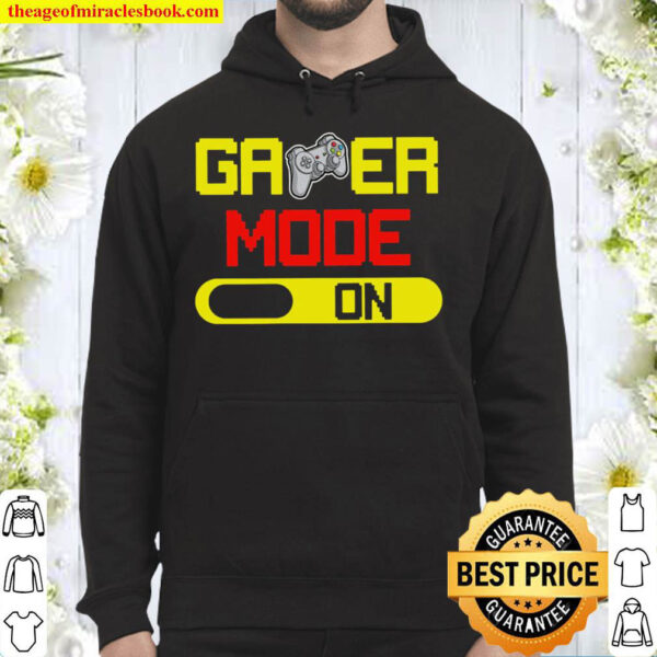 Gamer Mode On Funny Gaming Video Games Hoodie