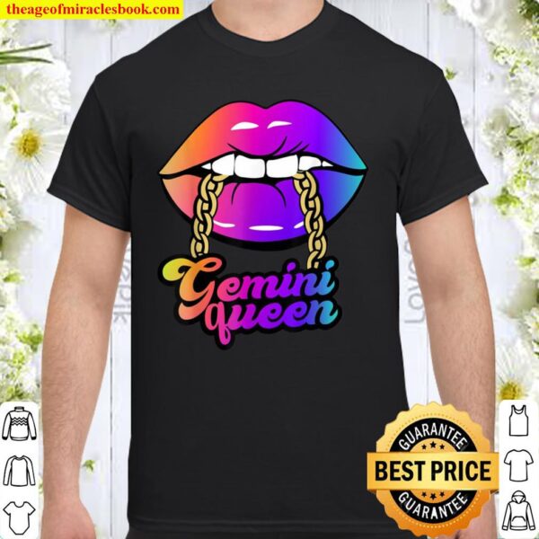 Gemini Queen T-Shirt, Gemini Birthday Shirt