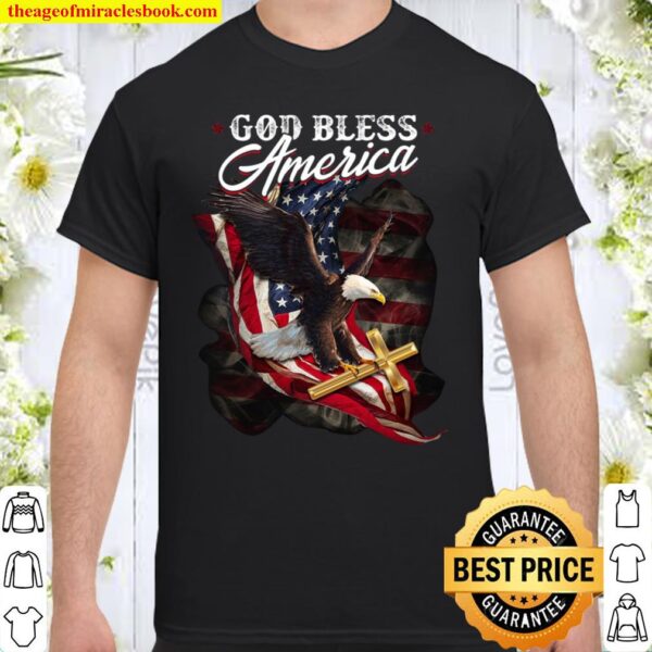 God Bless America Jesus Flag Shirt