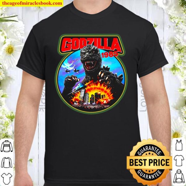 Godzilla Japanese Vintage Image Shirt