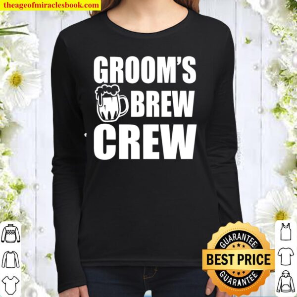 Groom_s Brew Crew Women Long Sleeved