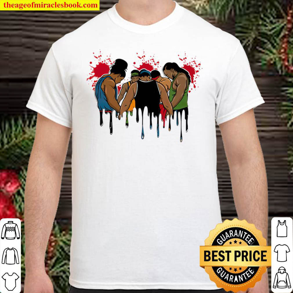 [Best Sellers] – Group Of Black Afro Men Praying Classic Shirt