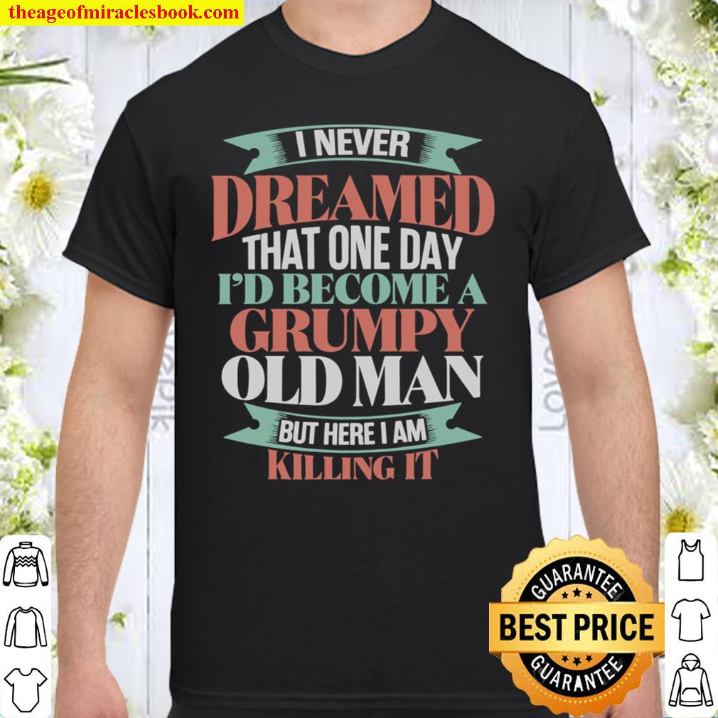 Grumpy Old Man UK funny t shirts for men grumpy shirt