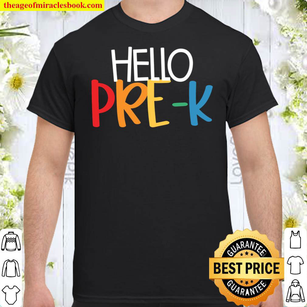 [Best Sellers] – Hello Preschool Shirt, Hello Pre-k Shirt, Hello Kindergarten Shirt