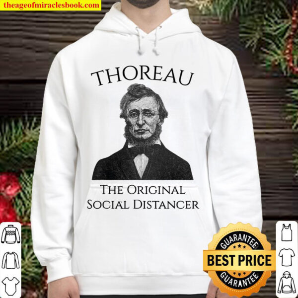 Henry David Thoreau Social Distancing Hoodie