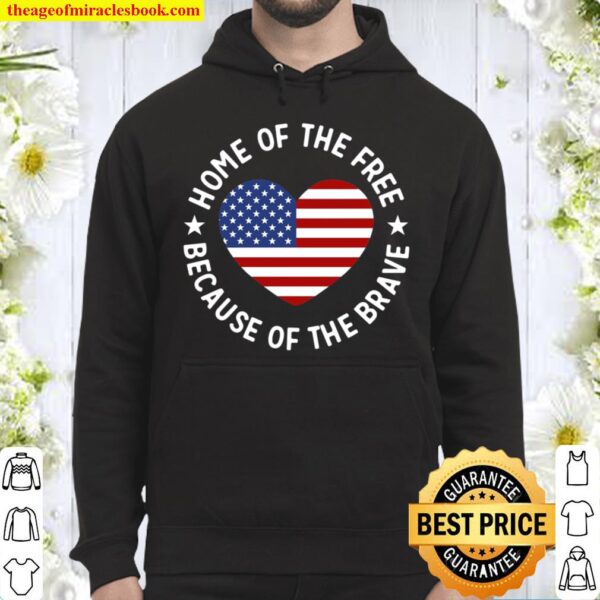 Home Of The Free T-Shirt, Women_s July 4th Hoodie