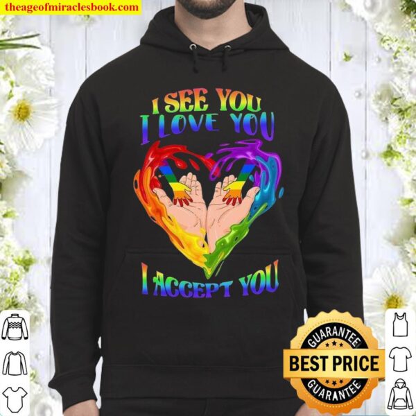 I see you i love you i accept you Hoodie